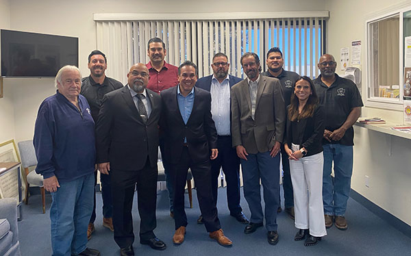 Southern Sierras Chapter Meets with Rep. Pete Aguilar | NECA