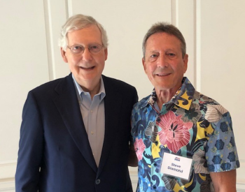 Chicago and Cook County Chapter Meets Leader McConnell