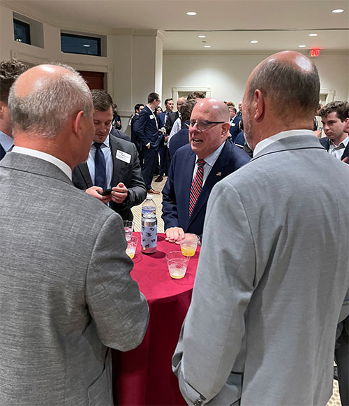 Maryland Chapter with Maryland Senate Candidate, Larry Hogan | February 2024