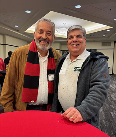Andy Berg and Rep. Juan Vargas