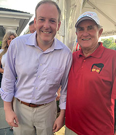 Rep. Lee Zeldin with NECA's Long Island Chapter