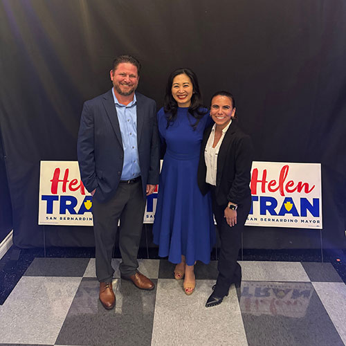 San Bernardino Mayor Helen Tran at her annual birthday celebration