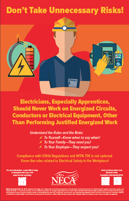 unnecessary risks poster