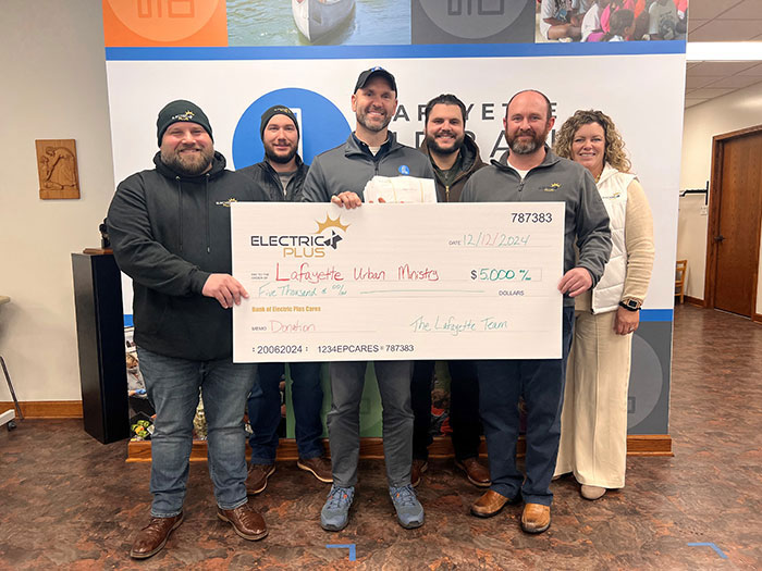 Electric Plus Community Involvement