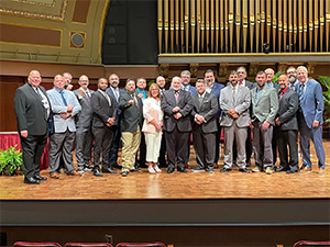 Photo of the 2022 graduating class of the VOLT Leadership Academy.