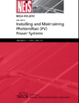 Installing and Maintaining Photovoltaic Power Systems