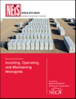 Designing, Installing, Operating, and Maintaining Microgrids (NECA417-24 PDF)