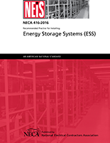 Recommended Practice for Installing Energy Storage Systems (NECA416-16PDF)