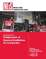 Recommended Practice for Prefabrication of Electrical Install NECA5-22, NECA5-22PDF