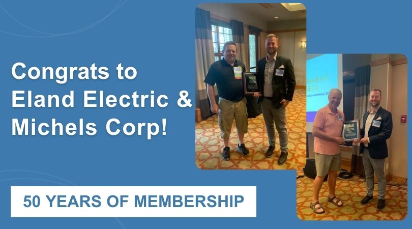 Two NECA Members Celebrate 50 Years