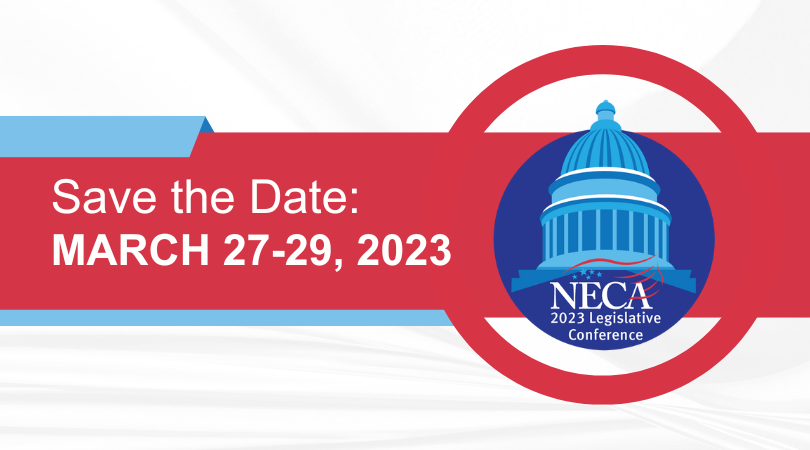 Save the Date for NECA Legislative Conference in Washington, DC