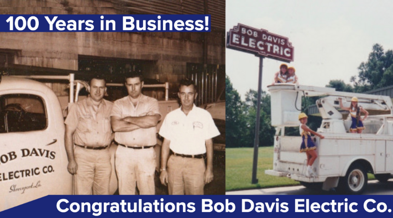Congratulations to Bob Davis Electric for 100 Years