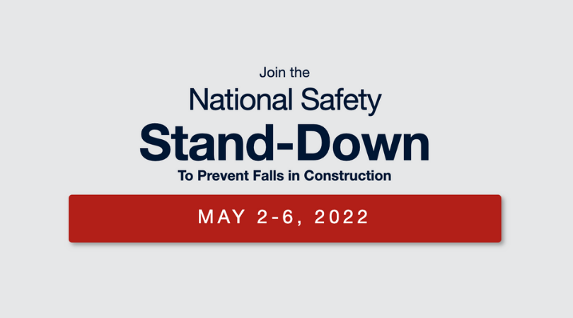 Join the National Safety Stand-Down