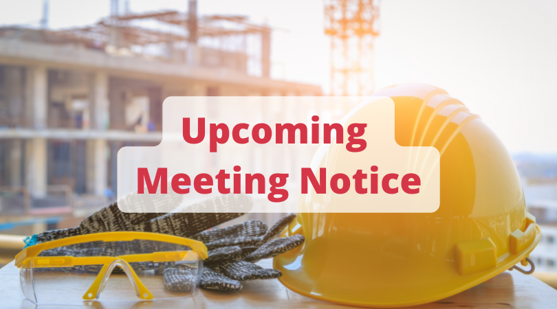 Advisory Committee on Construction Safety and Health Meeting Notice