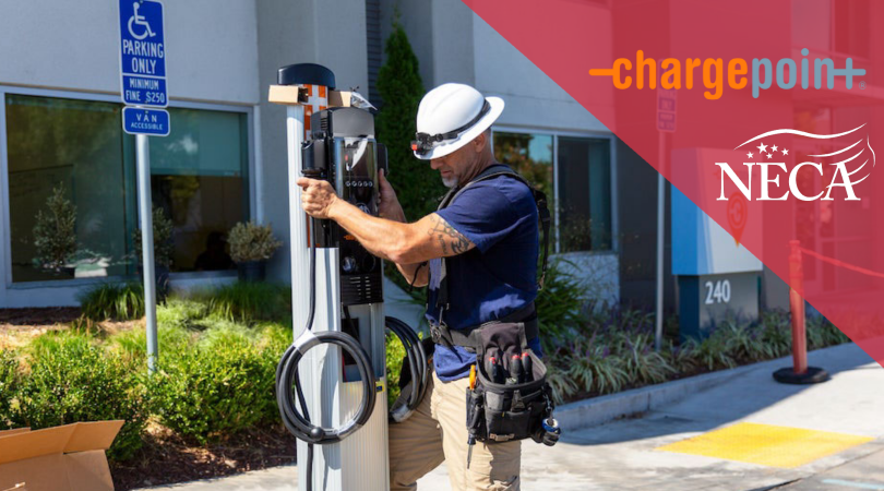 ChargePoint Partners With NECA To Accelerate Deployment of EV Charging Infrastructure