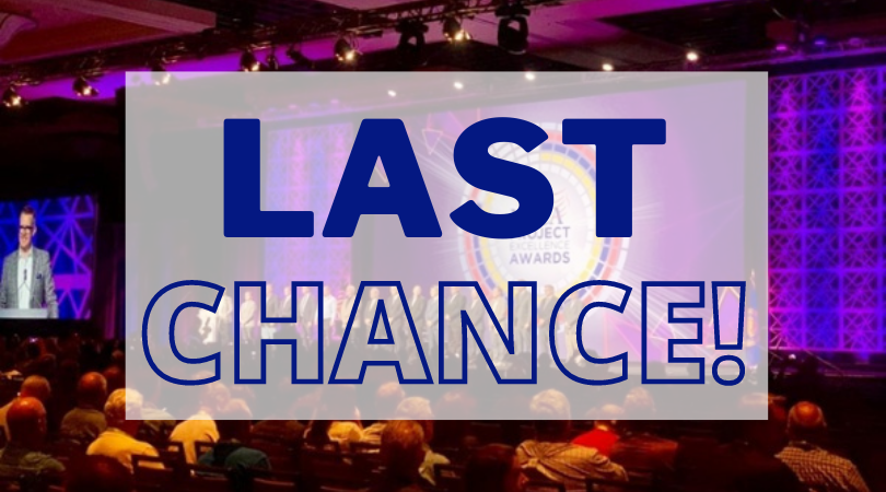 Project Excellence Awards Apps Close Thursday