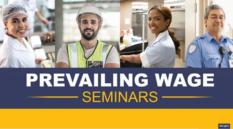 US Department of Labor to Offer Virtual Prevailing Wage Seminars