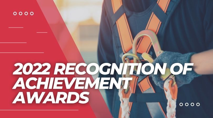 Announcing the 2022 Safety Recogniton Awards Recipients