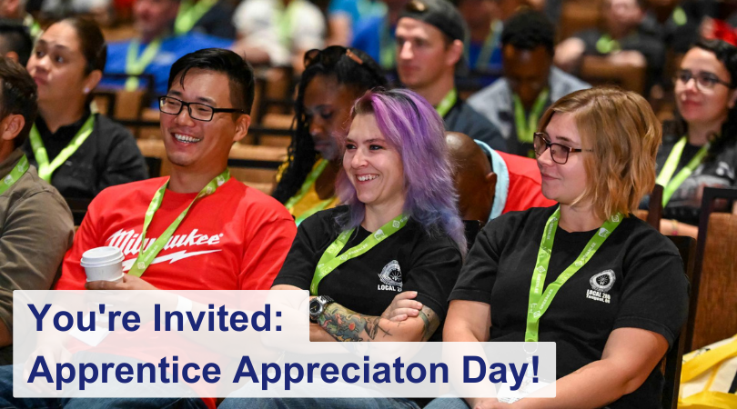 Join Us For Apprentice Appreciation Day!