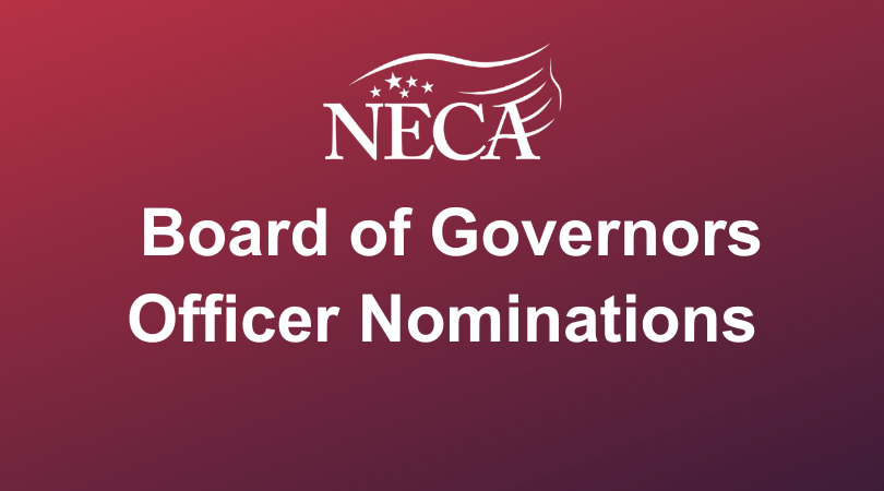 NECA Officer Nominations