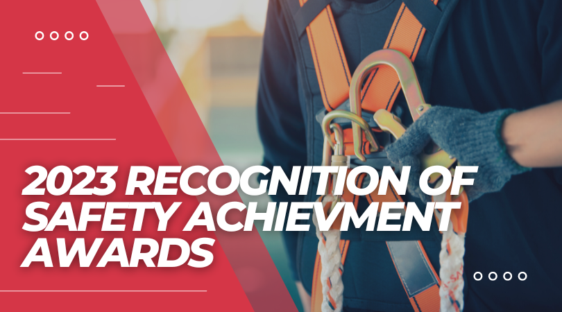 Recognition of Safety Achievement Awards