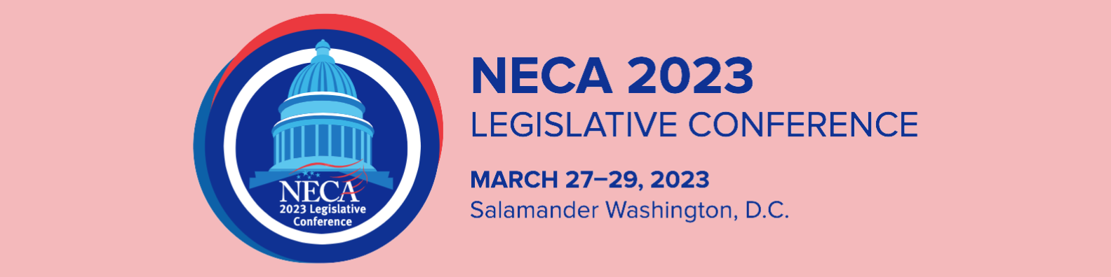 NECA Legislative Conference Banner