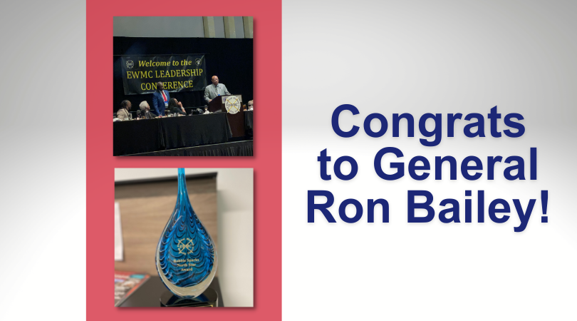 Ron Bailey Earns Inagural Award from the Electrical Workers Minority Caucus
