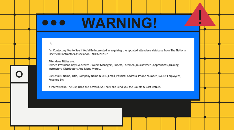 Be Aware of Phishing Emails Posing as NECA