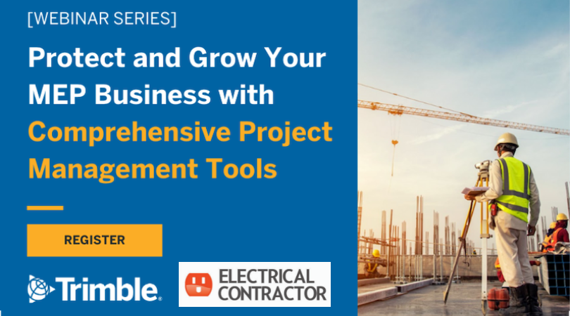 Upcoming Webinar With ELECTRICAL CONTRACTOR MAGAZINE
