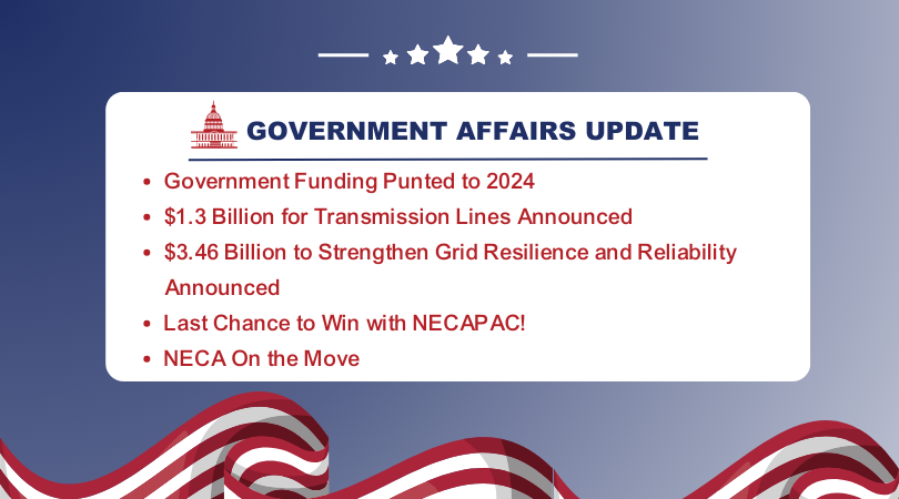 NECA Government Affairs: Week in Review