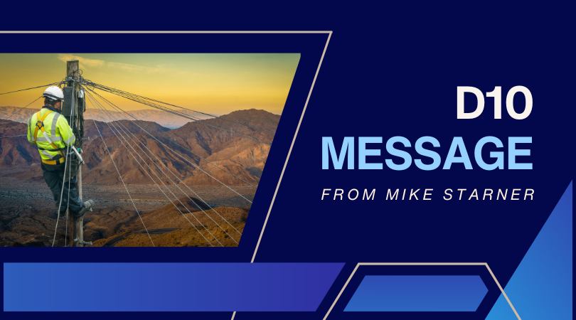 October D10 Message | Mike Starner