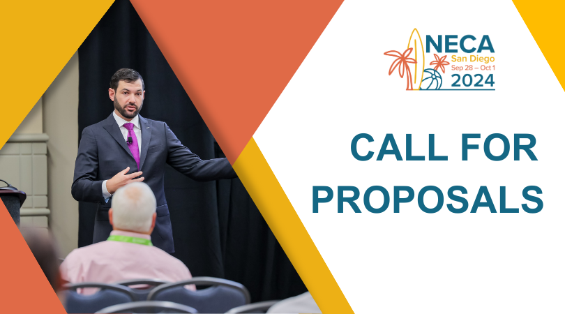 Apply to Speak at NECA 2024 San Diego