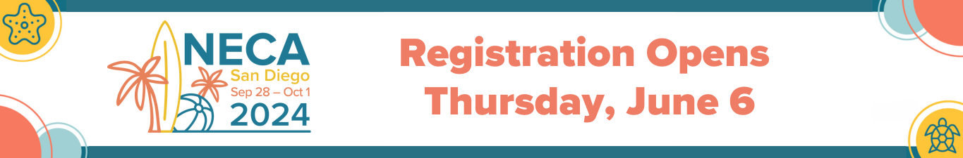 NECA Convention Registration Banner