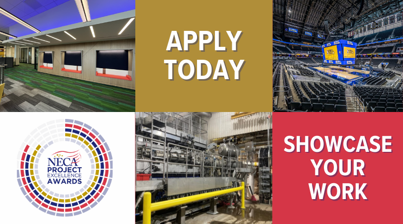 Submit Your Best 2023 Project | NECA Project Excellence Awards