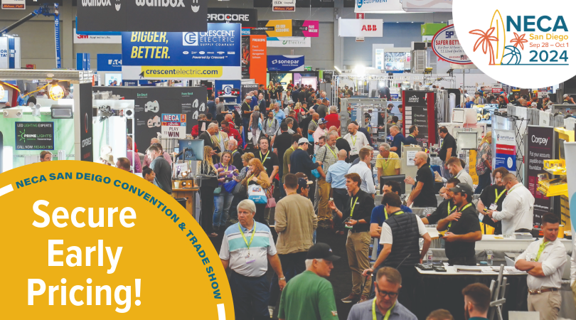 Register Now For NECA San Diego 2024 To Secure The Best Pricing