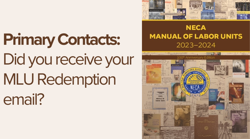 MLU Redemption Emails Have Been Sent to Primary Contacts