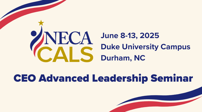 NECA Ceo Advanced Leadership Seminar Graphic