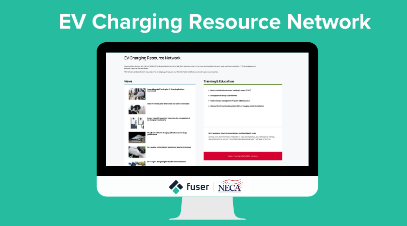 NECA's New EV Charging Resource Network, Powered by Fuser