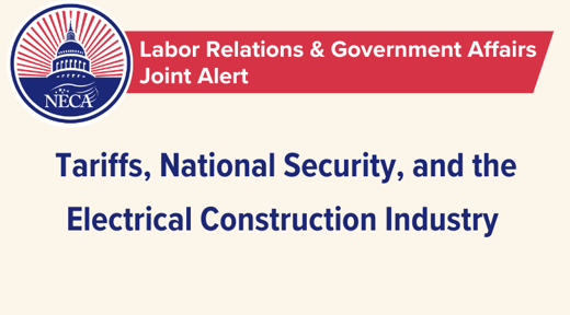 New Bulletin Available | Tariffs, National Security, and the EC Industry