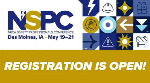 NSPC Infographic | NECA | Registration is Open