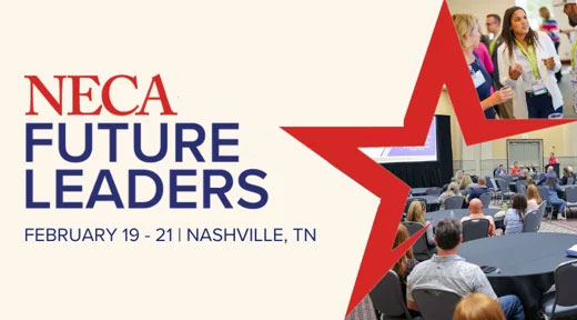 NECA Future Leaders Promo Graphic | Nashville, TN | February 19-21