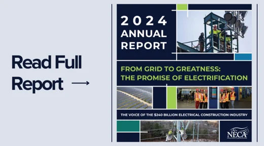 NECA 2024 Annual Report Graphic | Click to Read
