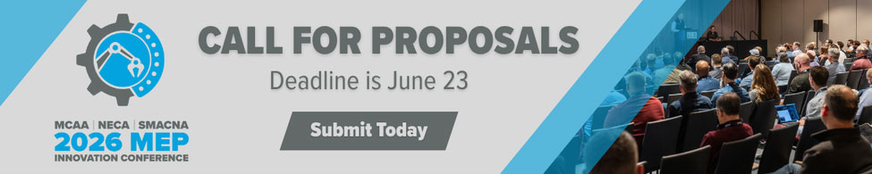 MEP Call for Proposals Deadline is June 23, 2025 Graphic | NECA This Week