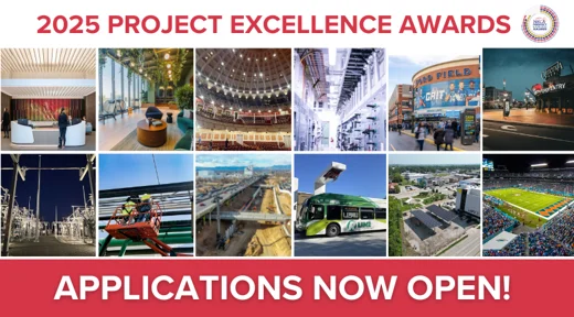 Submit Your Project to PEA Infographic with Past Project Images | NECA