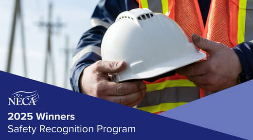 NECA 2025 winners of the Safety Recognition Program Announced