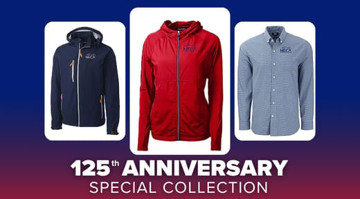 NECA 125th merch - 125th anniversary collection
