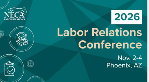 NECA Labor Relations Conference Graphic