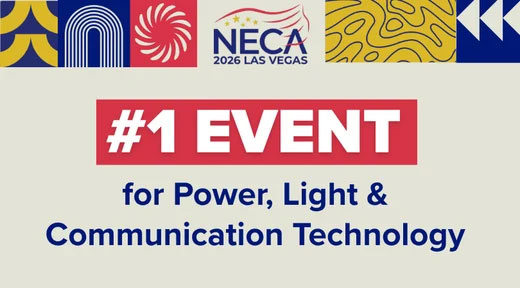NECA Convention Promo Graphic | Las Vegas 2026