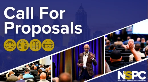Call for Proposals | NECA Safety Professionals Conference