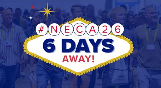 NECA 2026 is 6 days away!
